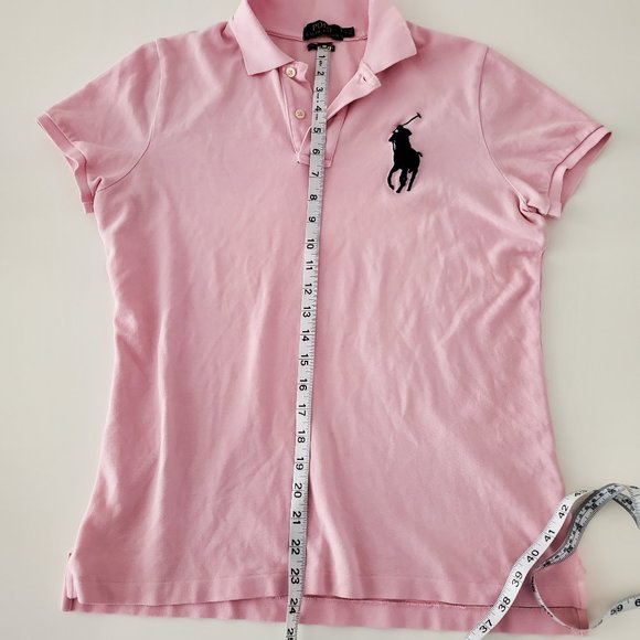 Polo Ralph Lauren Tops - Polo by Ralph Lauren Pink Size L 🔥